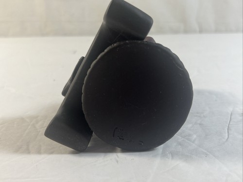 Signed Buddha Boy Figurine w/Book Violet Ceramic Earthenware 4x4x3" Statue - Picture 6 of 7