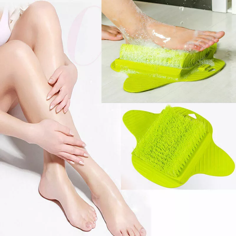 Amazon.com : Hofumix Shower Sandal Foot Scrubber Brush Bath Slipper Plastic  Foot Exfoliate Cleaner, Foot Wash Slippers Shower Shoe with Sole Suction  Cups 1Pack : Beauty & Personal Care