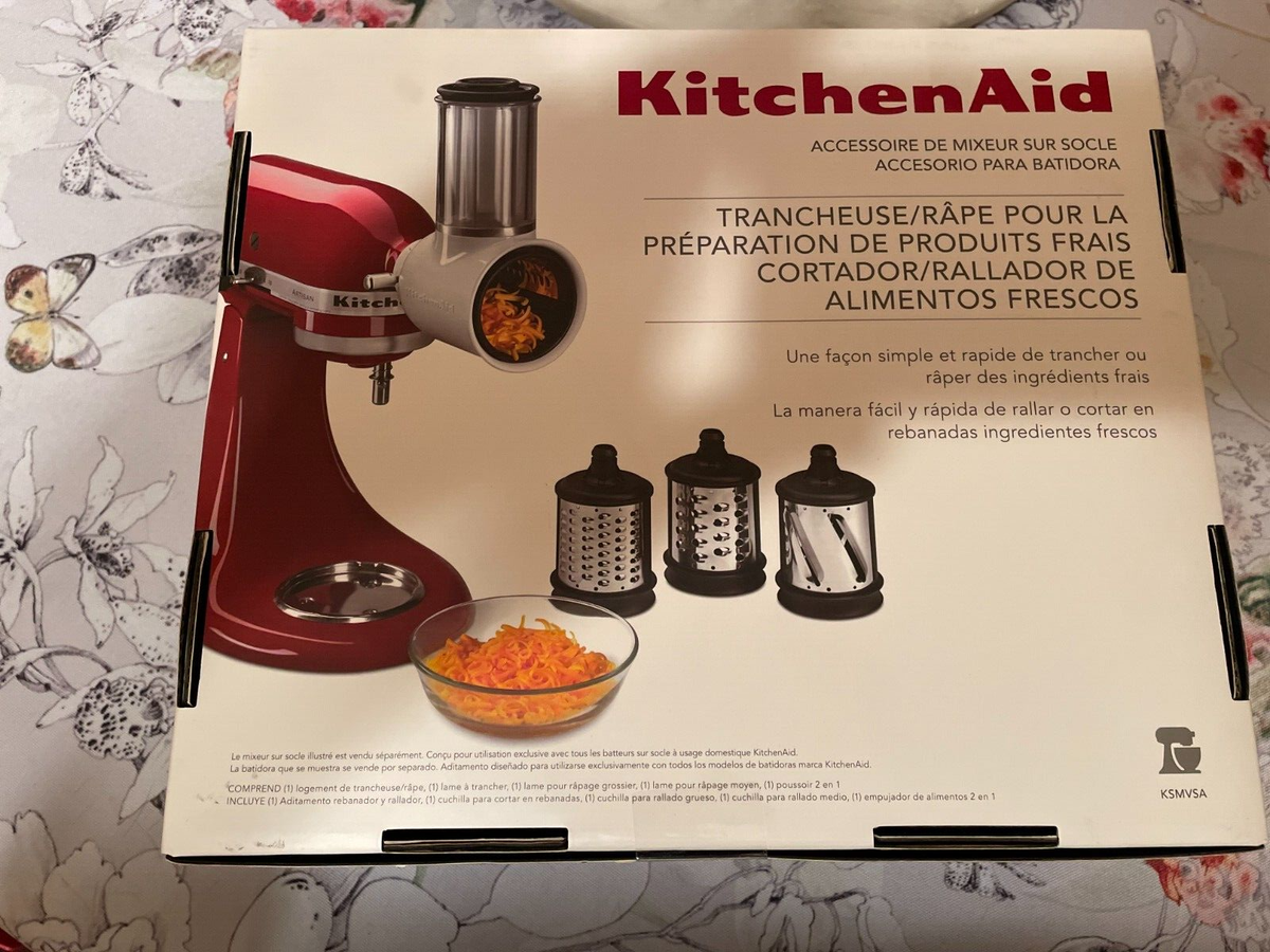 KitchenAid Fresh Prep Slicer/Shredder Attachment, White | eBay