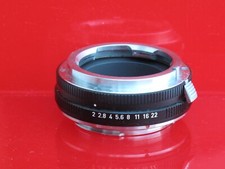 Leica 14127F M Visoflex lens to R Leicaflex adapter , US SELLER "LQQK"