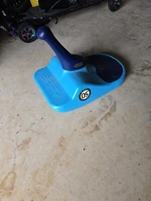 ZIPFY Freestyle Mini Luge Lightweight Downhill Alpine Race Snow Sled BLUE 05 Wh7