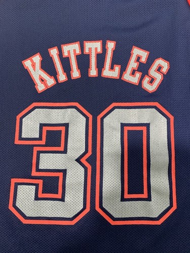 Vintage Kerry Kittles New Jersey Nets Champion Jersey Youth Medium - Picture 5 of 5