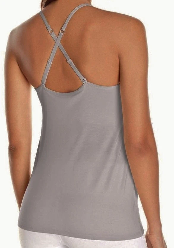 Yummie Cassidy серый трансформируемый ремень полка бюстгальтер Cami Майка новый женщин Sz S - Изображение 3 из 4