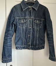 Gas Vintage Distressed Denim Jacket, 8-10