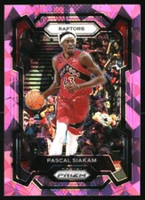 Pascal Siakam 2023 Panini #30 Prizm Raptors Pink Ice