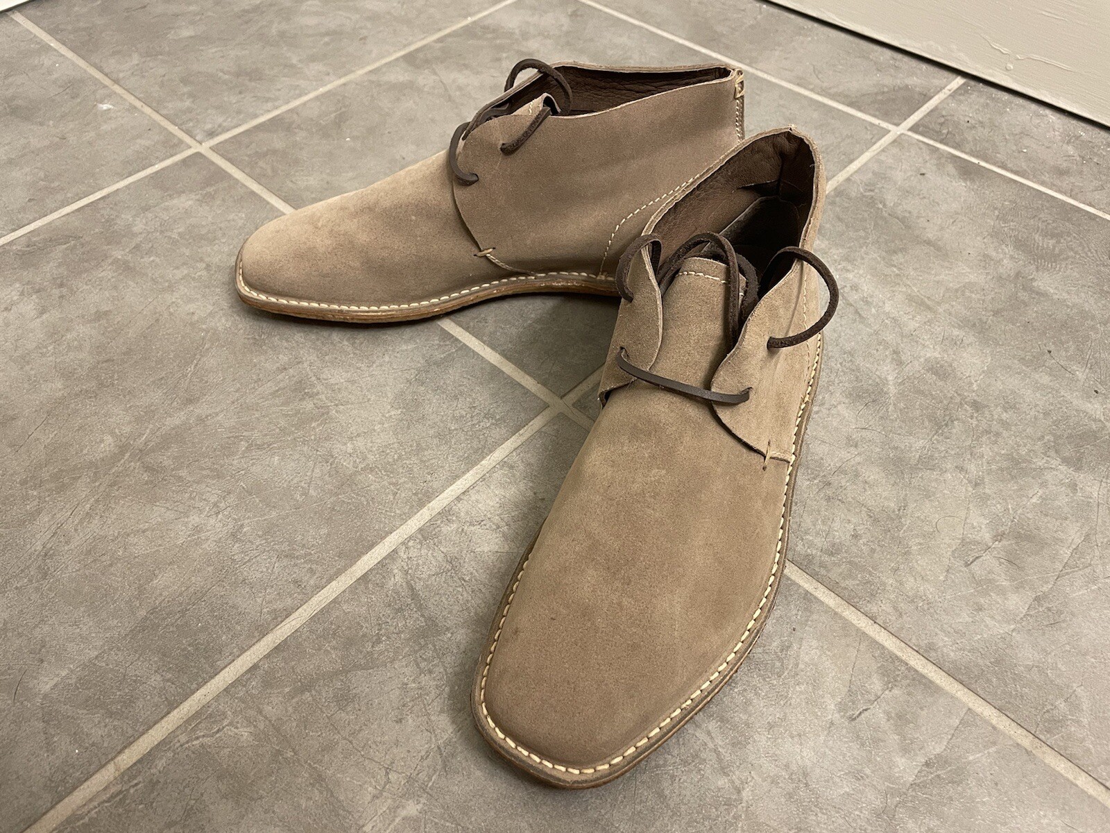 SAINT LAURENT YSL Slp Desert Chukka nuovo taglia 39 US 6