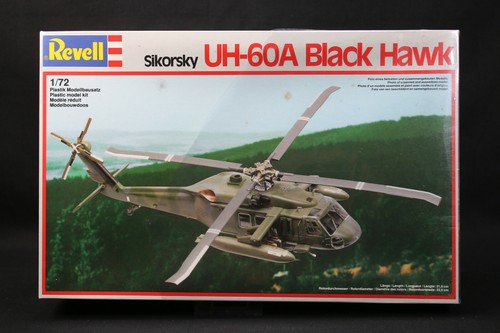 XP109 REVELL 1/72 maquette helicoptere 4443 Sikorsky UH-60A Black Hawk - Photo 1/4