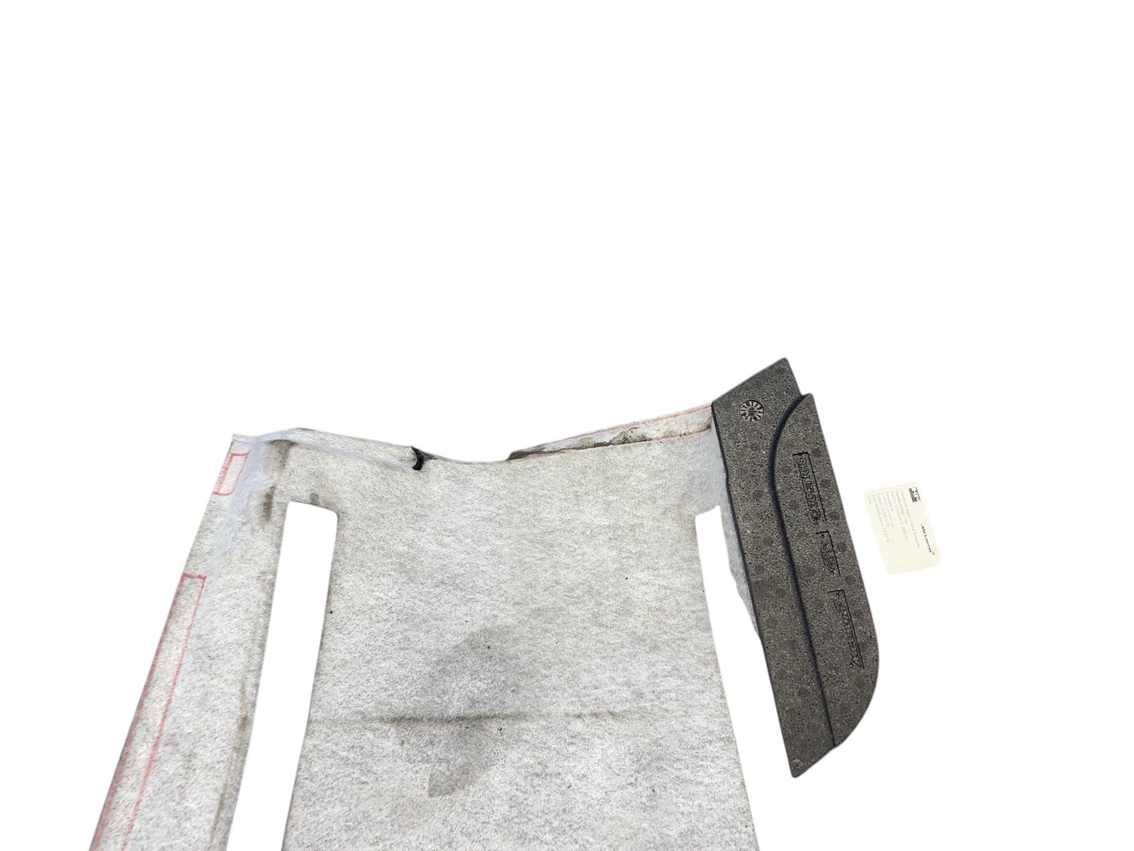 2016-2021 MCLAREN 570S FRONT RIGHT SIDE FLOOR CARPET RUG LINER BLACK 13N1459CP