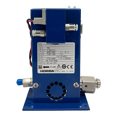 HORIBASTEC LIQUID MASS FLOW METER LF-F20M-A-EVD 0.02G/MIN TEB