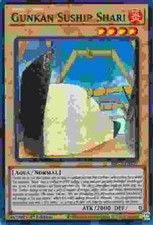 GUNKAN SUSHIP SHARI MP22-EN127 1ST ED 2022 MEGA TIN YUGIOH (SUPER, NM)