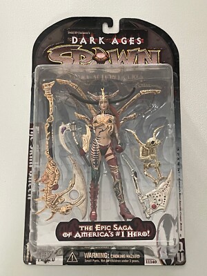 McFarlane Dark Ages Spawn Series 11 The Skull Queen VARIANT figure 