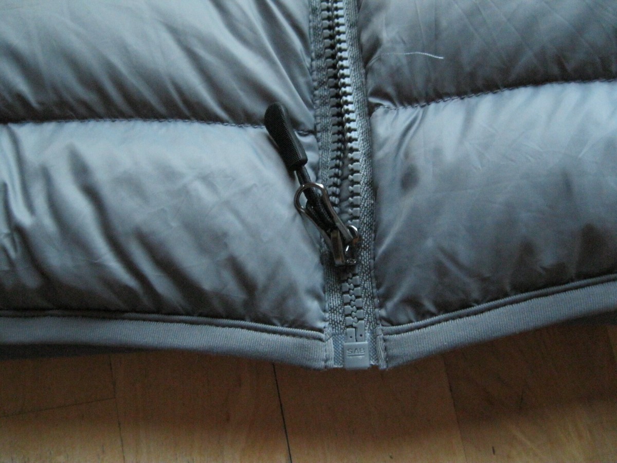 32 Degrees 90% Down Nylon Zip Puffer Jacket WPL11590 Gray Men