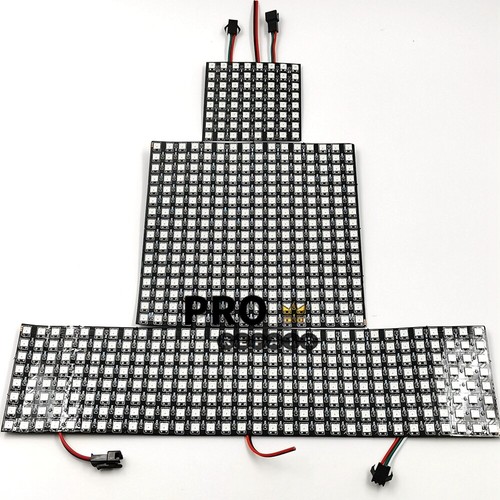 WS2812B 5050 RGB Flexible LED Panel Programmable Screen+SP103E SP105E Controller - Picture 5 of 35