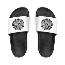 Outlaw Surf Co x Sex Wax Men's Slide Sandals White