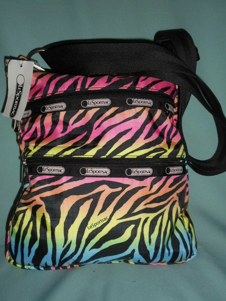 Le SportSac Madison Crossbody Bag in ZEWOW New With Tag Attached