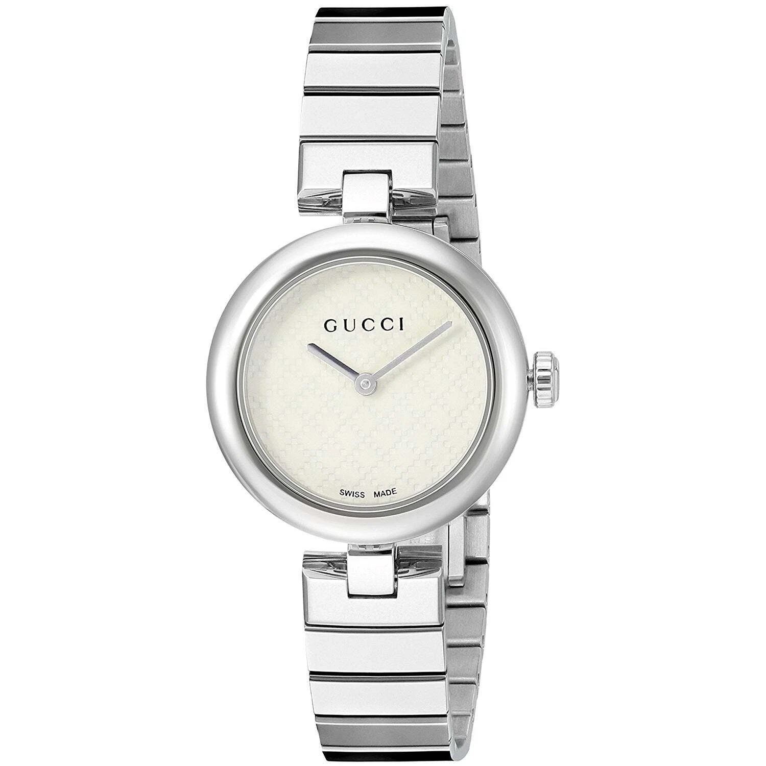 Montre pour femme Gucci YA141502 Diamantissima 27 mm en acier inoxydable