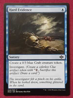 Magic The Gathering MODERN HORIZONS 2 HARD EVIDENCE blue card MTG | eBay Magic The Gathering MODERN HORIZONS 2 HARD EVIDENCE blue card MTG | eBay