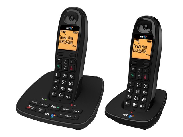 BT 1500 Twin Digital Cordless Phone Answering Machine Item Code 066857 ...