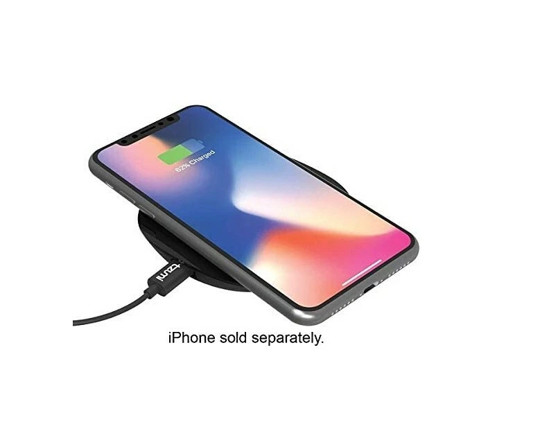 Nuevo Tzumi HyperCharge 10 vatios inalámbrico rápido Qi cargador pad iPhone/Samsung Foto 2 de 4