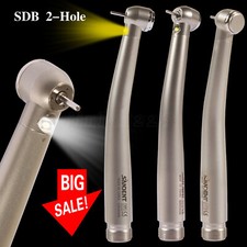 NSK Style Dental Fiber Optic LED E-generator High Speed Handpiece 3 SPRAY 2 HOLE