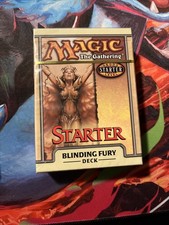 Magic The Gathering Starter Level Starter Blinding Fury Deck New.