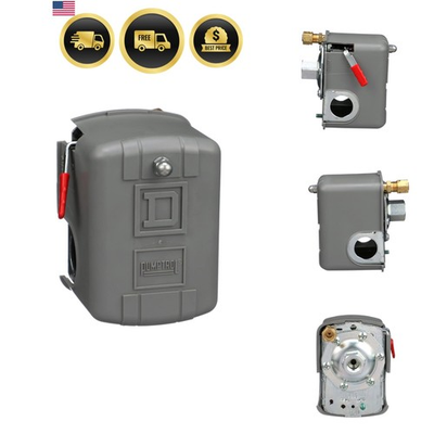 #ad Air Compressor Pressure Switch 125 Psi Set Off 30 Psi Fixed Differential 1... $95.99