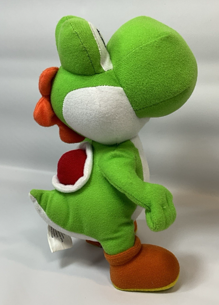 2009 Global Holdings Super Mario Bros Plush Yoshi Nintendo 9
