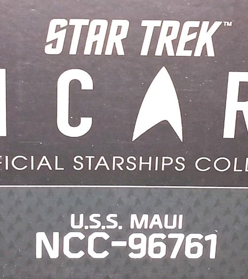 Eaglemoss Star Trek Picard U.S.S. Maui NCC-96761 Ship Replica NEW SEALED MISB