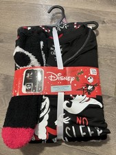 Disney Nightmare Before Christmas 3 Piece Pajama Set Size Small 4-6 New