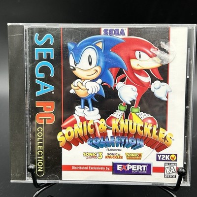 Sonic & Knuckles Collection PC CD-ROM Sega Y2K Expert Software 3 GamesCD 