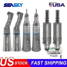 NSK Style Dental Slow Low Speed Handpiece Straight Contra Angle Air Motor 4/2H