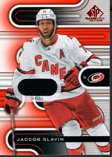 2022-23 SP Game Used Jerseys Red #116 Jaccob Slavin Jersey - HKY