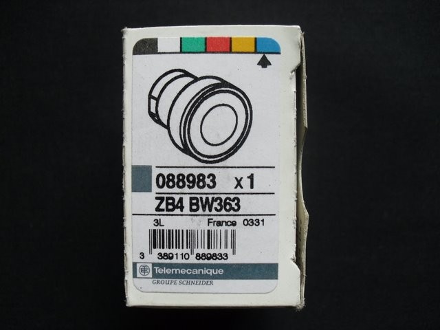 Pushbutton head 088983 Telemecanique Blue ZB4BW363