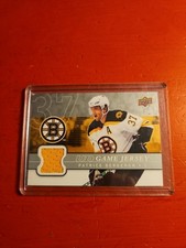 PATRICE BERGERON 2008-09 UPPER DECK JERSEY CARD #GJ-PA BOSTON BRUINS NHL