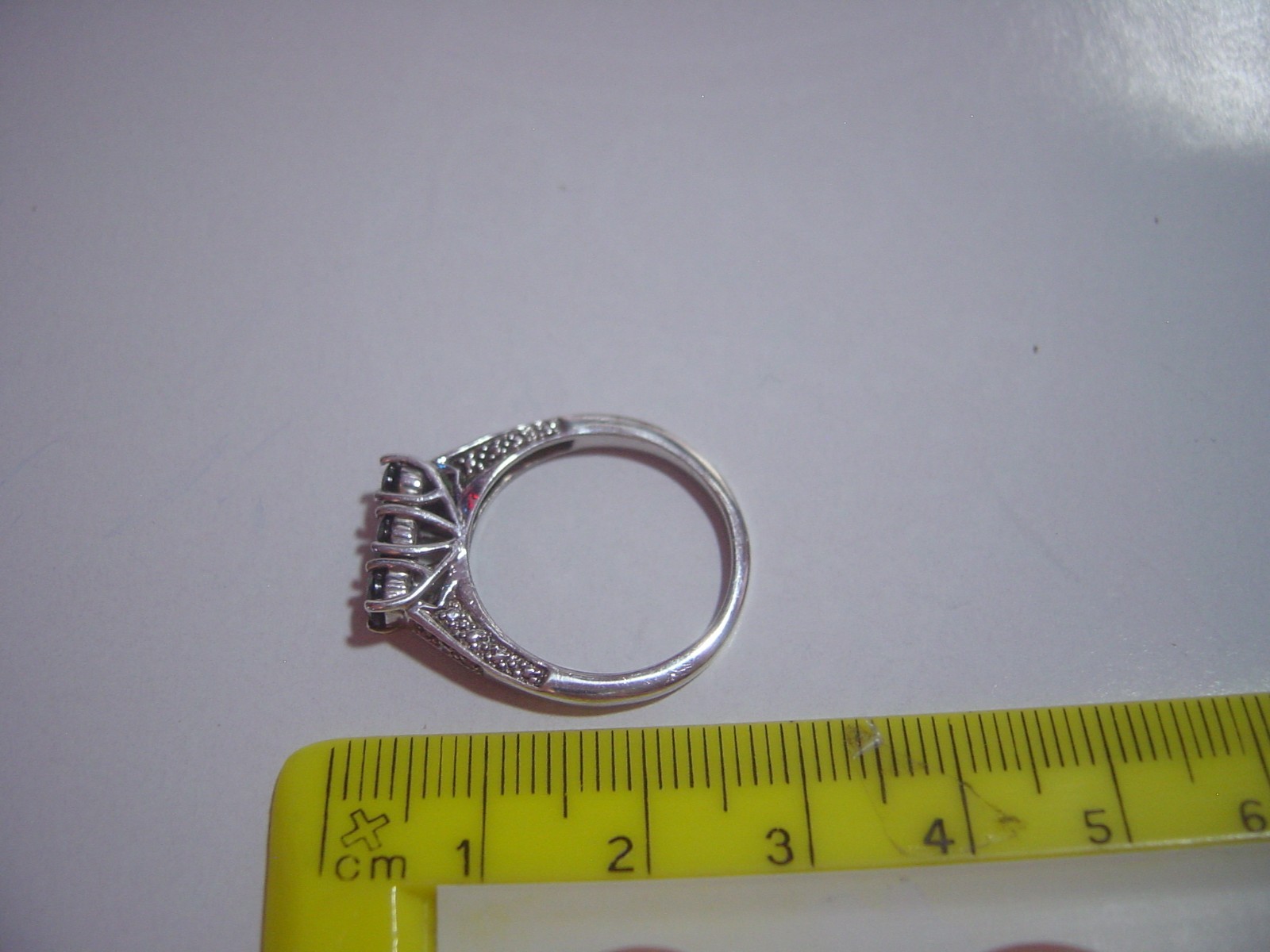 SOLID SILVER SUPERB GENUINE FOREST GREEN CHROME D… - image 6