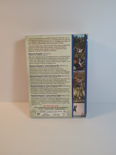 The Ultimate Samurai Miyamoto Musashi Movie 5 Disc Collector's DVD Set 1961-1965 - Picture 2 of 5