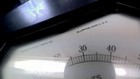 Triplet Bluffton OH 50v DC volt meter panel mount bakelite (?) housing — photo 6