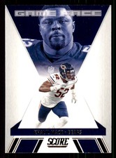 2021 Score #GF1 Khalil Mack Game Face Chicago Bears