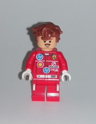 LEGO Formula 1 - Charles Leclerc - Minifigur Ferrari Driver Formel 1 F1 WM 43014