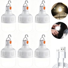 USB Rechargeable Bulbs 40W Outdoor Camping Hanging Emergency Night Lights Lamps
