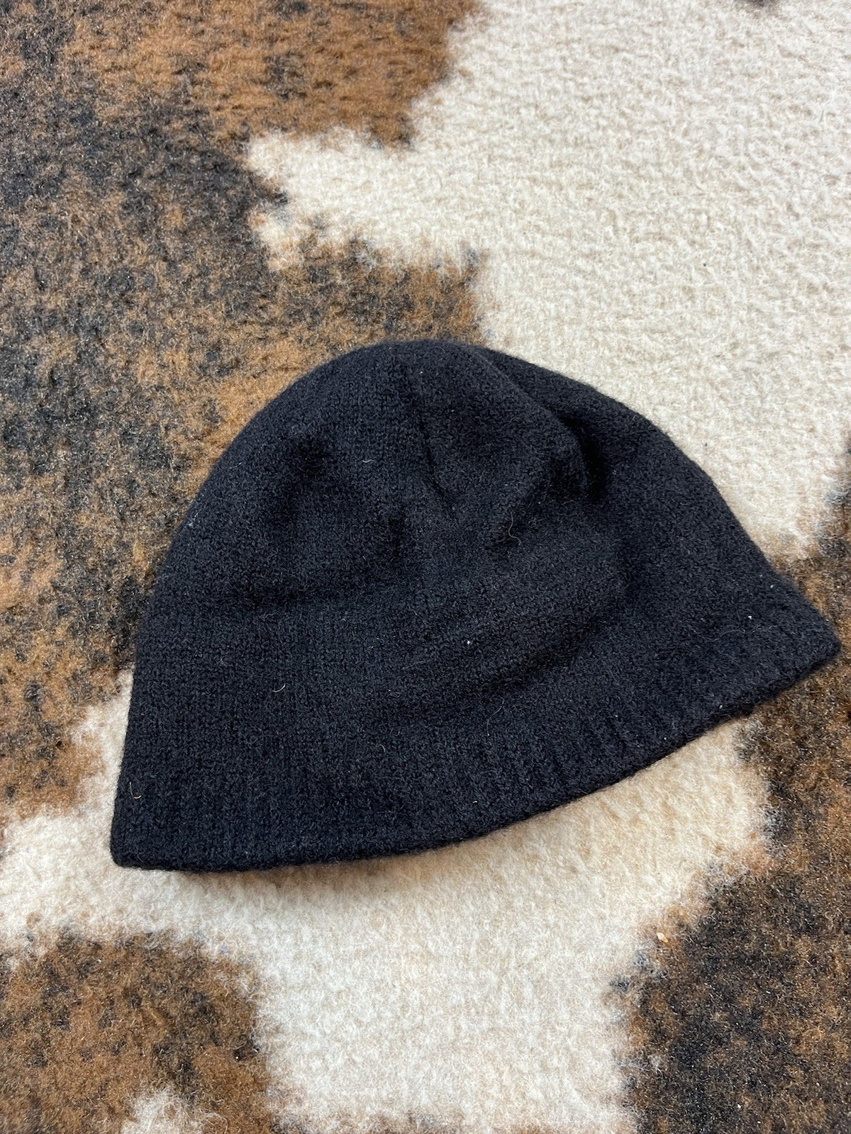 Cappello in maglia ARC'TERYX VINTAGE testa di uccellino Toque Beanie 100% lana *poco ridotto*