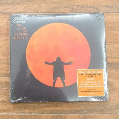 David Gilmour The Luck And Strange Concerts 2CD Live Album Pink Floyd Comfortabl