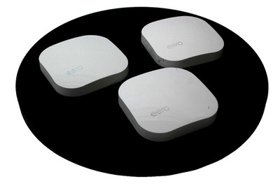 3X Eero B010001 Pro 2nd Gen Tri-Band AC Mesh Wifi Routers No Adapter Parts Only