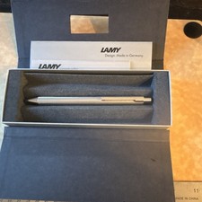 L’Amy Metal Ballpoint Pen Black Ink with Chrome Trim, w/ Box