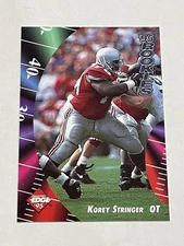 1995 Collector's Edge Football Rookies 22K Gold - Korey Stringer - Vikings