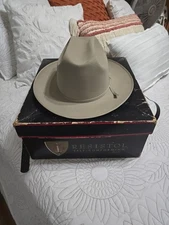 Resistol 5X Beaver Open Road Style Hat  6 5/8