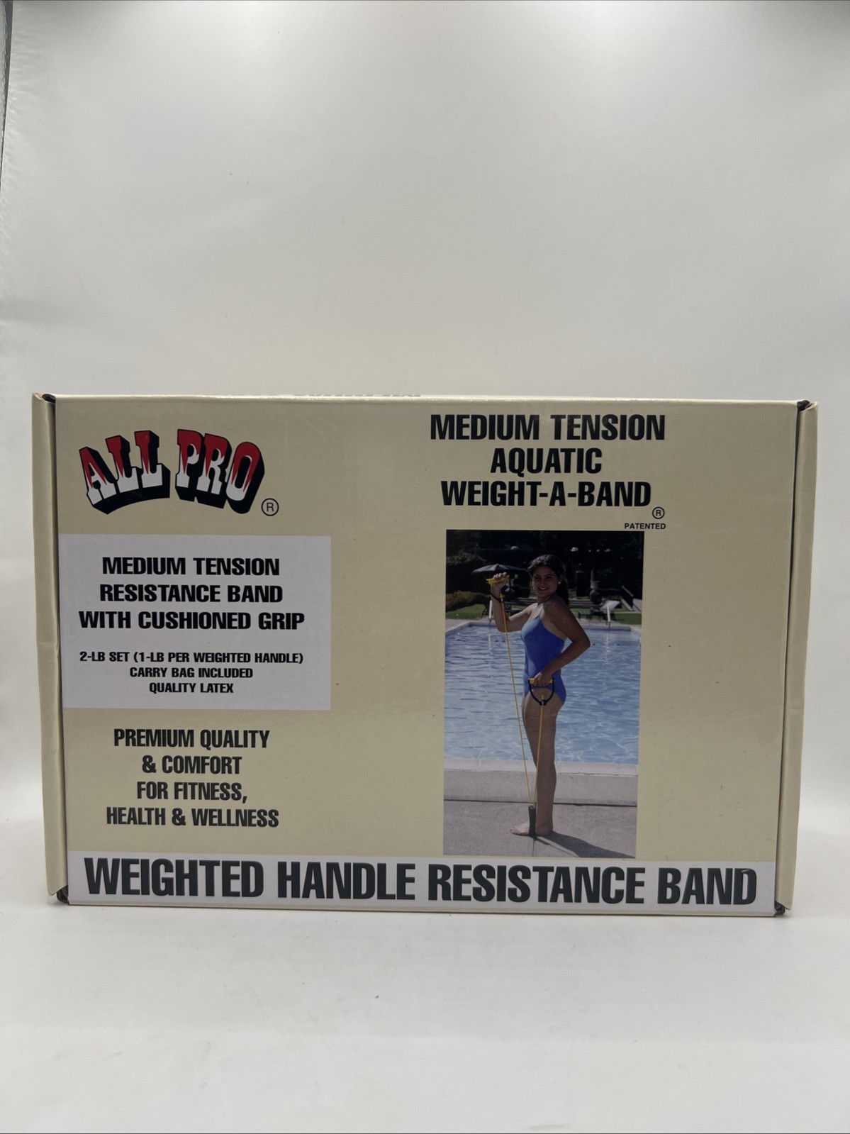 All Pro Aquatic Weight-A-Band Medium Tension Resistance Band