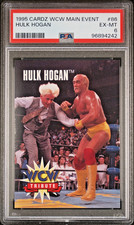 1995 Cardz WCW Main Event #86 HULK HOGAN PSA 6 EX-MT!