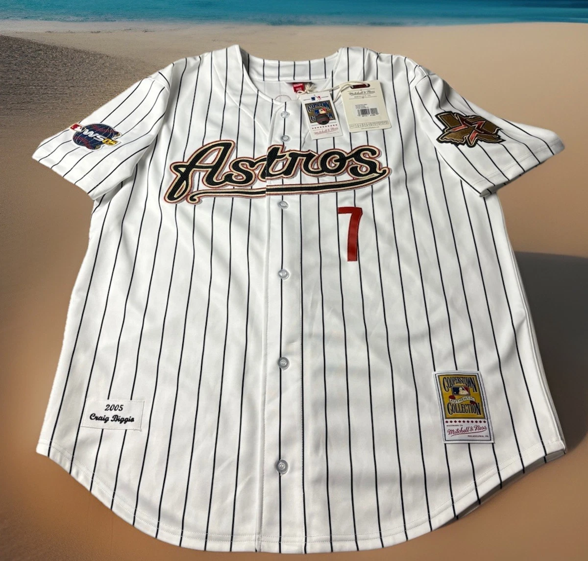Mitchell & Ness MLB Astros メンズ　52(2XL) Mitchell & Ness Houston Astros Size 2XL MLB Fan Apparel