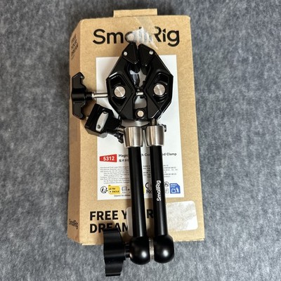 SmallRig Magic Arm with Crab-Shaped Clamp 5312 BLACK New Open Box